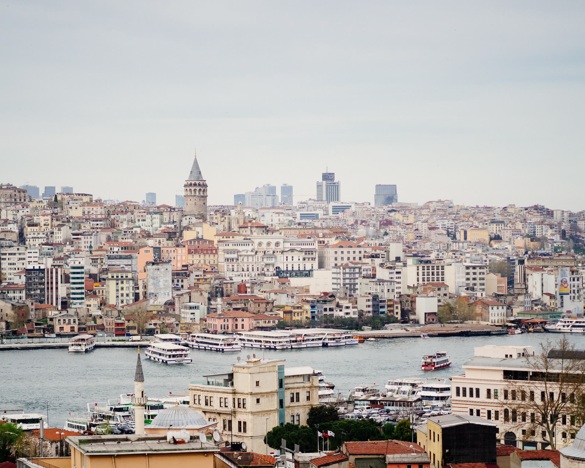 İstanbul şehir manzarası